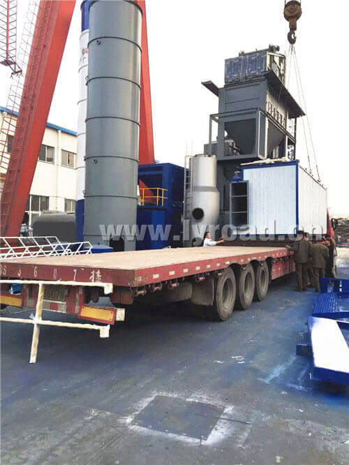 The 11th Asphalt Plant was Shipped to Africa This Year